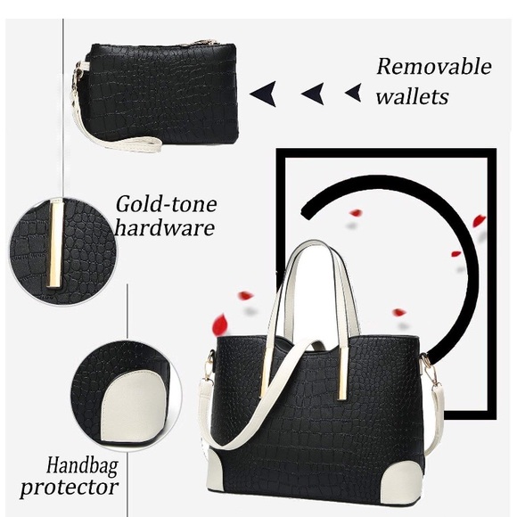 NWT Alligator Leather Maven Women Purse Wallet Set - Picture 3 of 6